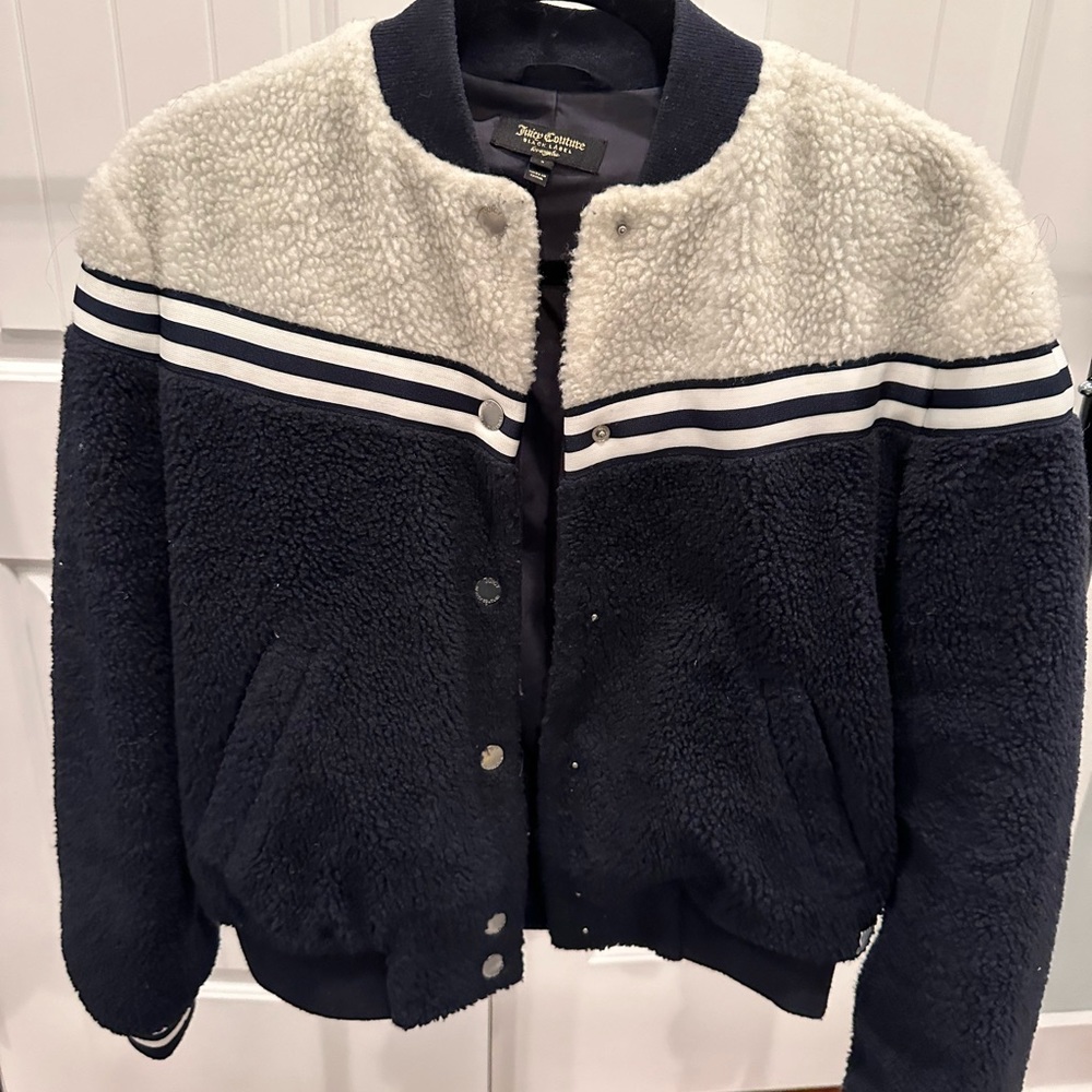 Juicy couture black label baseball jacket
